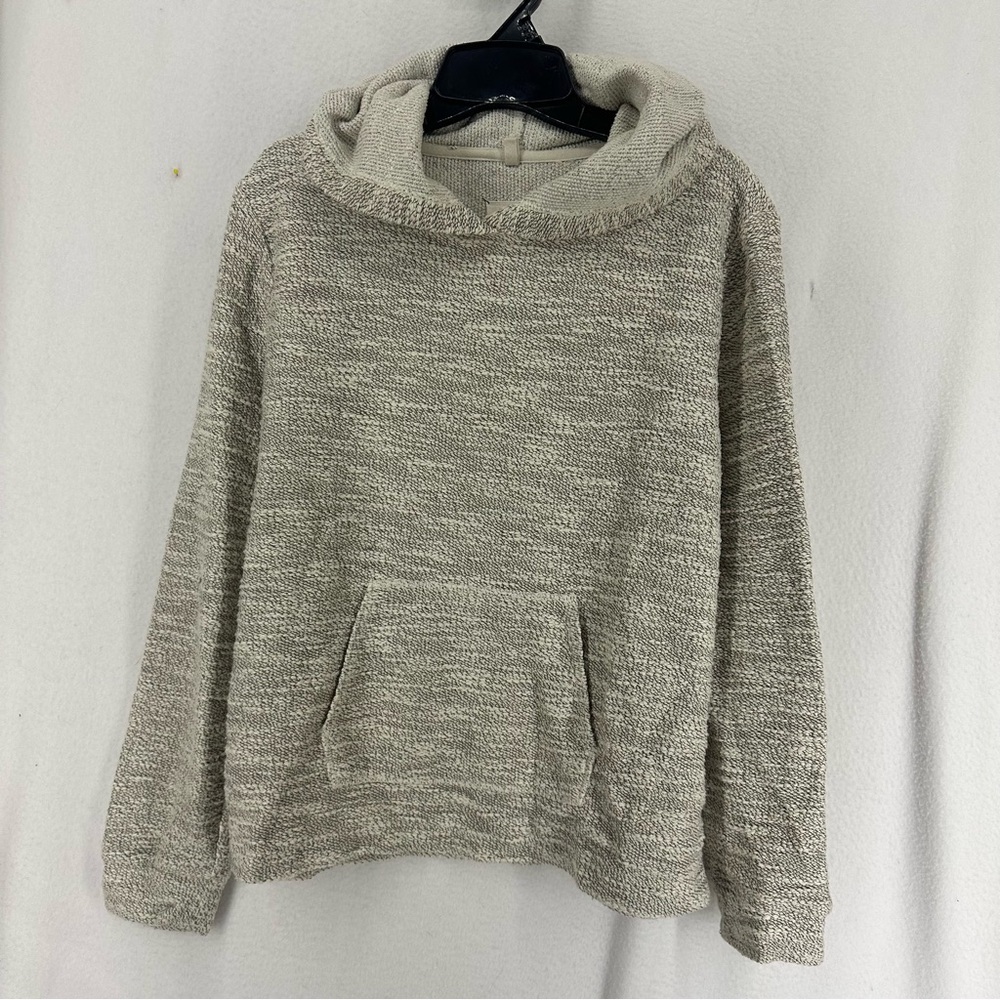 Lou & Grey Pullover Sweater Hoodie Womens Medium Grey